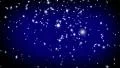 4K Snowflakes Blue LM09 Loop Animation 4k or 4k+ Resolution