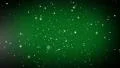 4K Snowflakes Green LM11 Loop Animation Background 4k or 4k+ Resolution