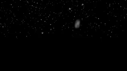 4K Snowstorm Snowing Blizzard Falling Snow Realistic Natural Black Background Stock Footage 330138799