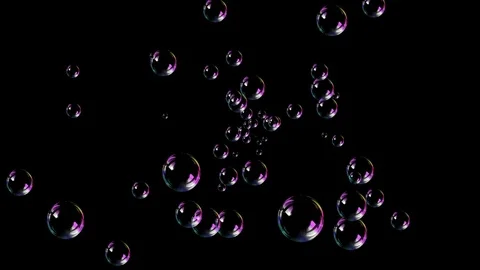 4K Soap Bubbles Stock Footage 74295120