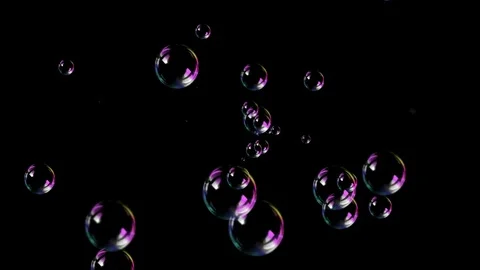 4K Soap Bubbles Stock Footage 74295124