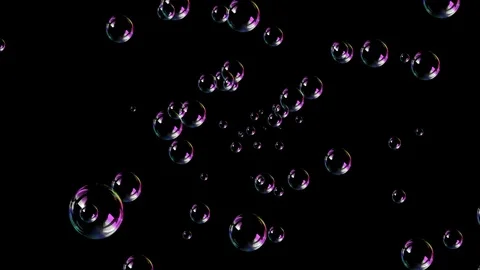 4K Soap Bubbles Stock Footage 74295235