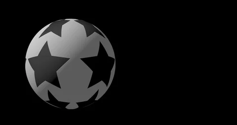 4K Soccer Ball Animation |Loopable Stock Footage 111163329