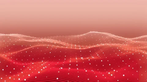 4K Soft defocused red background (loopable) Stock Footage 146427603