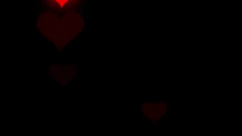 4K Soft Heart Background (Loopable) Particle Glitter Glow Heart Background Loop. Stock Footage 336589411