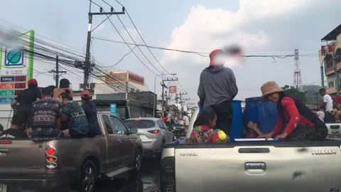 4k Songkran Stock Footage 244654496