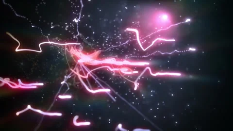 4k Space Curves Burst Motion Background Stock Footage 328548807
