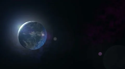 4k space scape with rotating alien planets Stock-Footage 46131989