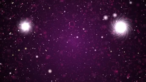 4k sparkling double lights with purple white particles purple background Stock-Footage 263399657