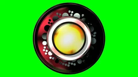 4k sparkling elements in circles animation Video stock 263898894