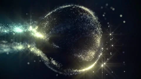 4k Sparkling Particles Animation Background Stock Footage 328467451