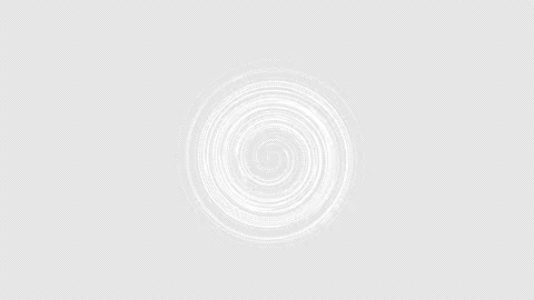 4K Spinning Abstract Circle with Alpha Stock-Footage 150656477