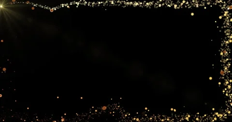4K Spinning Particle Frames with copy space. Stock Footage 321325115