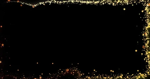 4K Spinning Particle Frames with copy space. Stock Footage 321327371