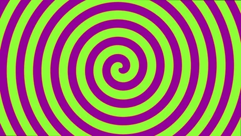 4K spiral optical illusion Video stock 104606574