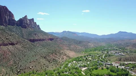4K Springdale, Utah Stock Footage 135553093