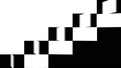 4K Squares - Flip In and Out Transition Vídeos de archivo 201112125