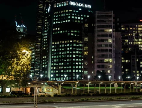 4K, St Kilda road Stock Footage 37719834