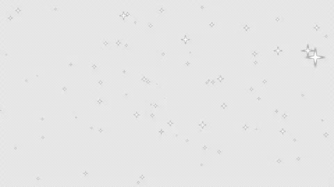 4K star particles falling loop with alpha channel. Stock Footage 258085577