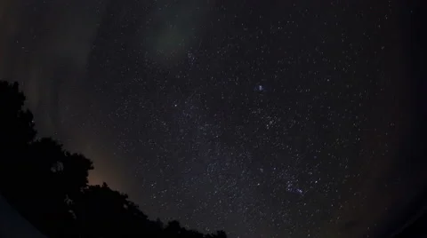 4K. Starry night over the Black Sea. Pitsunda, Abkhazia, Ultra HD. 4096x2304 Video stock 59739239