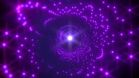 4k Stars Array Travel Tunnel Motion Background Stock Footage 328545546
