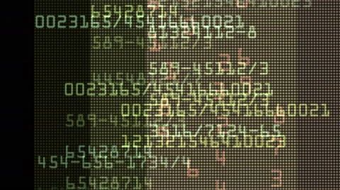 4k Stock exchange numbers data,big data tech,hacker scan search data trend. 库存影片 46875069