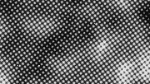 4K Stop Motion Halftone Dotted Loop, Retro Grunge Comic Texture FX Video stock 308705428