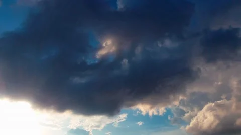 4K Storm Clouds Stock Footage 50383006
