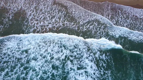 4k Storm Waves Ocean Video stock 171230715