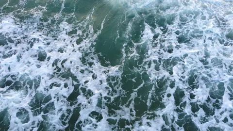 4k Storm Waves Ocean Video stock 171231043