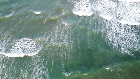 4k Storm Waves Ocean Video stock 171231564