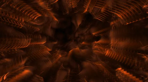 4k Streaks of warm orange Light Abstract Motion Background, seamless loop Stock Footage 42871501