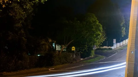 4K Street Hyperlapse Stock Footage 72613369