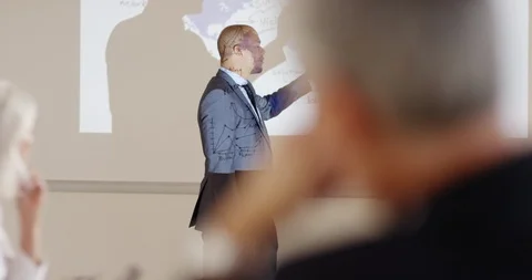 4K Stressed out business manager losing his cool in boardroom meeting Stock Footage 101408749