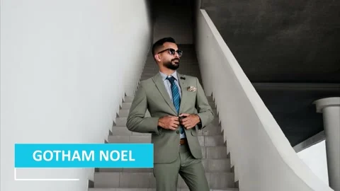 4k Stylish Lower Thirds Stockmateriaal After Effects