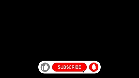 4k like subscribe and notification, motion graphic design of cursor is pressing  Stock Footage 313143515