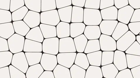 4K Subtle fractal noise elements. Animation of moving cells. Looping animation. Stock Footage 288340060