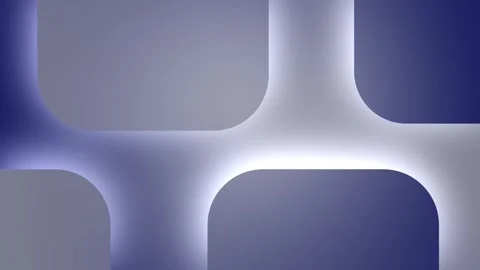 4K Subtle Glow. Abstract Geometric Light Loop Stock Footage 303560803