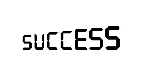4K Success Animation Video stock 110687337