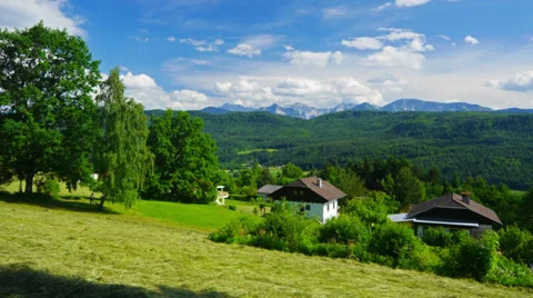 4K Summer landscape, time-lapse. 스톡 동영상 36449970