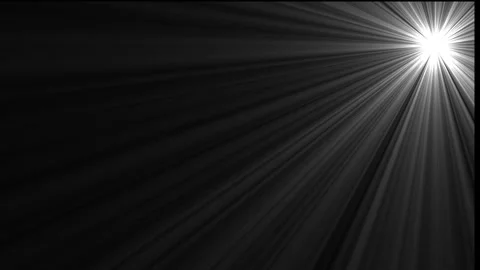 4K Sunlight Effects, Flares &amp; Light Leaks on Black | Slow Motion Loop Footage Stock Footage 309409513