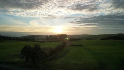 4K sunrise Video stock 245718018