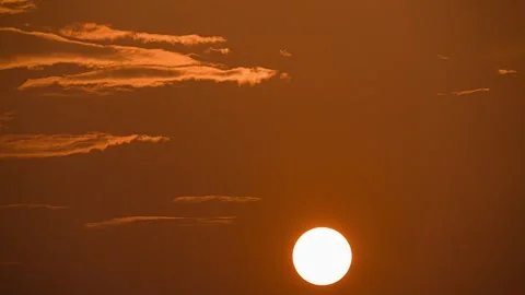 4K Sunset Clouds Close Up Time Lapse Stock Footage 346940688