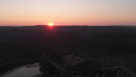 4K sunset footage Stock Footage 122939600