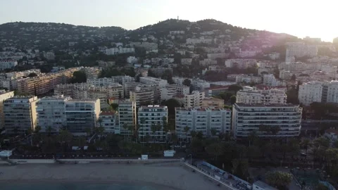 4K Sunset Over Buildings Video stock 202322861