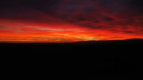 4K Sunset Pan Around Devon Stock Footage 105062643