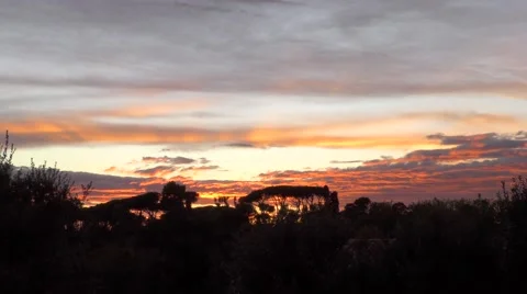 4K Sunset Timelapse Stock Footage 42997757