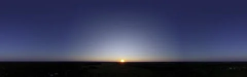 4K Sunset Timelapse over the Horizon Stock Footage 284277660