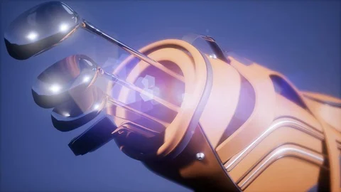 4K Super slow motion Golf putter in a golf bag Stock Footage 86682983