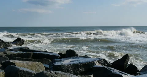 4K, Surfing, ocean, waves Vidéo 46690242